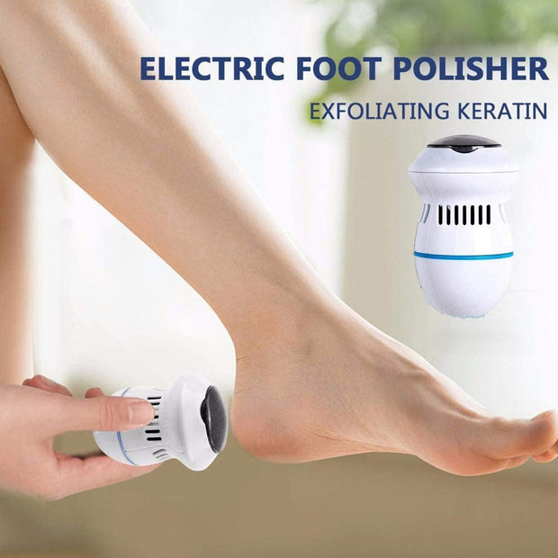Electric Foot File, Exfoliate Callus Remover, Electric Foot Callus Remover,  Foot Pedicure Tool Foot Grinding Machine for Cracked Dry Skin(US)
